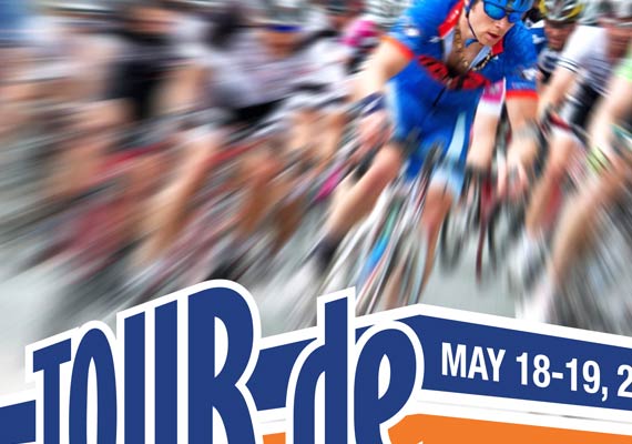Promotional poster for the Tour de Syracuse Road Race Weekend